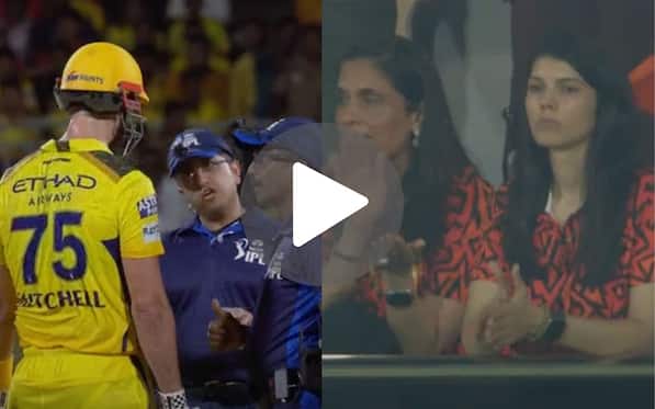[Watch] Kavya Maran Relived As Umpires Ask Mitchell To Leave Following DRS Confusion